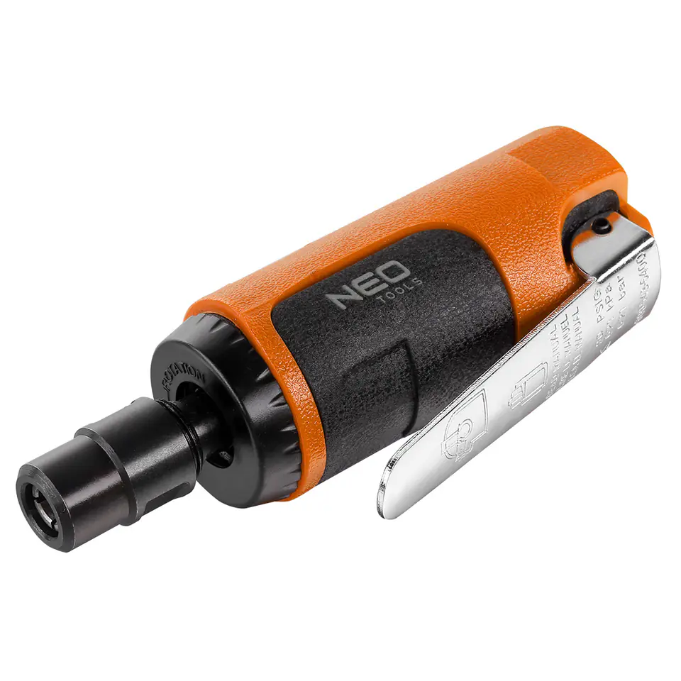 Straight pneumatic grinder, 1/4";1/8" - 6 mm/3mm, 25,000 rpm at Wasserman.eu