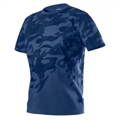 ⁨T-shirt roboczy Camo Navy, rozmiar XXL⁩ w sklepie Wasserman.eu