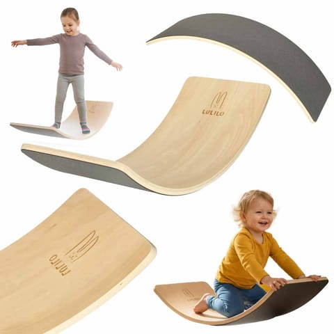 ⁨Balancing board balancing balance rocker with felt⁩ at Wasserman.eu