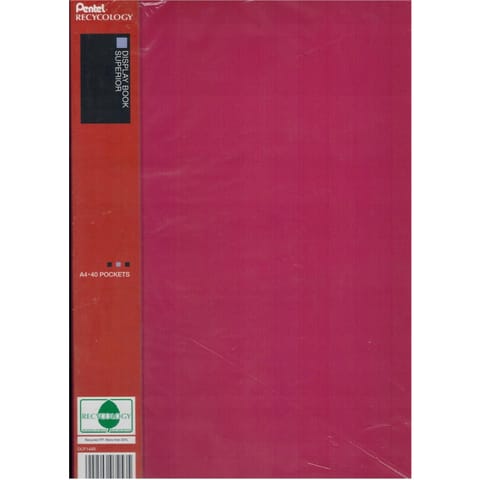 ⁨Album ofertowy A4 40kieszeni czerwony DCF144B SUPERIOR PENTEL⁩ w sklepie Wasserman.eu