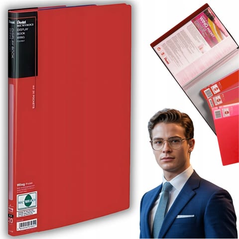 ⁨Album ofert.20k WING czerwony DCF442⁩ w sklepie Wasserman.eu