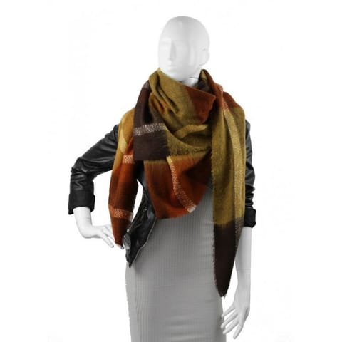 ⁨SZAL CHUSTA BRĄZ S20⁩ w sklepie Wasserman.eu