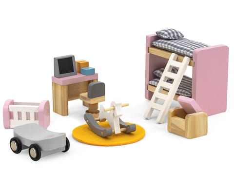 ⁨Viga 44036 PolarB Zestaw mebelków - pokój malucha⁩ w sklepie Wasserman.eu