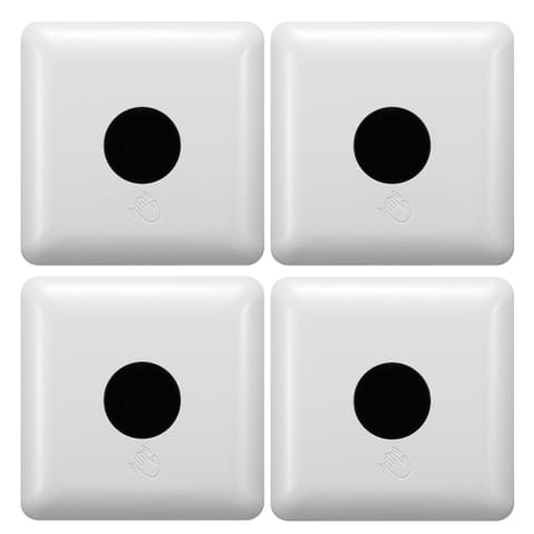 ⁨Czujnik PIR krótkiego zasięgu Maclean, zasięg 5-6cm, do zabudowy w puszce, max. obciążenie 1200W, MCE313 W, 4 szt⁩ w sklepie Wasserman.eu