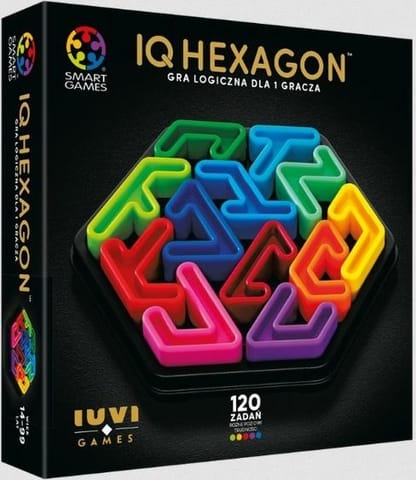 ⁨Smart Games IQ Hexagon Deluxe (PL) IUVI Games⁩ w sklepie Wasserman.eu