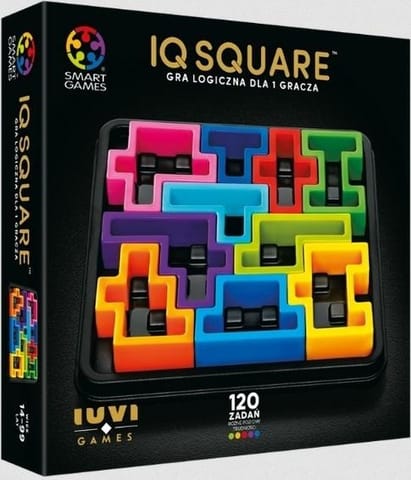 ⁨Smart Games IQ Square Deluxe (PL) IUVI Games⁩ w sklepie Wasserman.eu