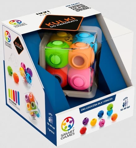 ⁨Smart Games Kulki do Kwadratu (PL) IUVI Games⁩ w sklepie Wasserman.eu