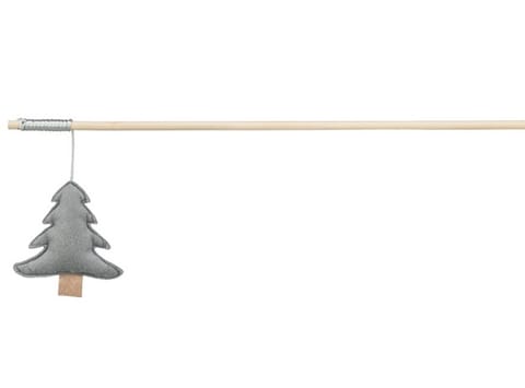 ⁨Trixie Zabawka Świąteczna dla kota Wędka z choinką 48cm [TX-924503]⁩ w sklepie Wasserman.eu