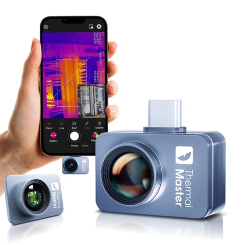 ⁨Kamera Termowizyjna Thermal Master P2 PRO USB-C Android 600°C Makro⁩ w sklepie Wasserman.eu