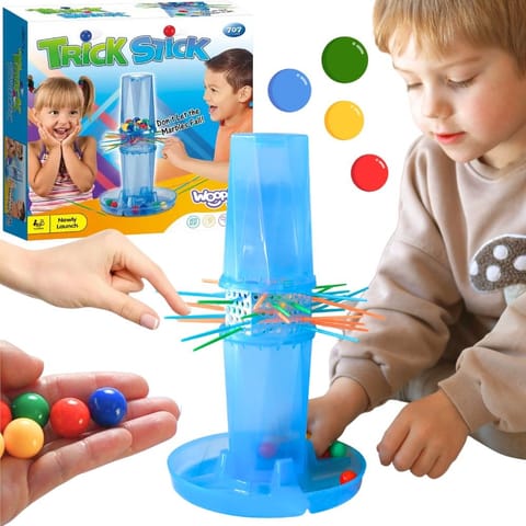 ⁨WOOPIE Gra Zręcznościowa Spadające Kulki Bierki Wyjmij Patyczki⁩ w sklepie Wasserman.eu