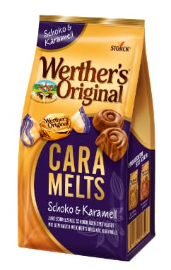 ⁨Werther's Original Cara Melts Schoko&Karamell 153 g⁩ w sklepie Wasserman.eu