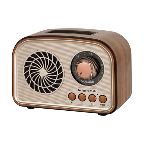 ⁨Radio przenośne analogowe solarne Kruger&Matz model KM0834⁩ w sklepie Wasserman.eu