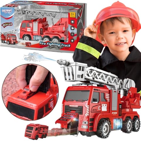 ⁨WOOPIE Interaktywny Wóz Strażacki z Ruchomą Drabiną⁩ w sklepie Wasserman.eu