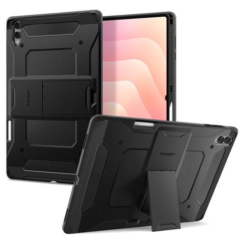 ⁨Spigen Tough Armor Pro - Etui do Samsung Galaxy Tab S11 Ultra 14.6" X930 / X936B (Black)⁩ w sklepie Wasserman.eu