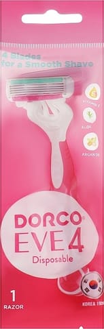 ⁨DORCO Maszynka jednorazowa dla kobiet EVE 4 1 szt.⁩ w sklepie Wasserman.eu