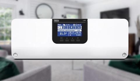 ⁨Sterownik zaworów termostatycznych (8 sekcji) komunikacja RS485 z WiFi  L-12⁩ w sklepie Wasserman.eu