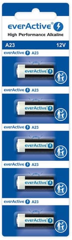 ⁨Bateria 23A / A23 / LRV08 everActive 12V (blister 5 szt.)⁩ w sklepie Wasserman.eu