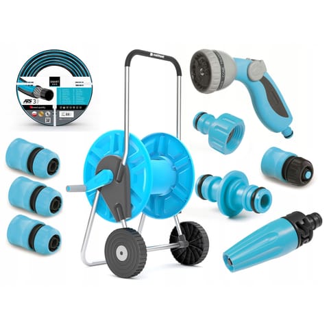 ⁨CELLFAST WÓZEK WĄŻ ATS OGRODOWY 1/2 50M ZESTAW⁩ w sklepie Wasserman.eu