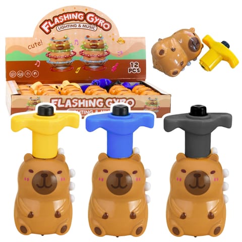 ⁨Bączek Kapibara Interaktywna Światła LED Melodie 12,5 CM⁩ w sklepie Wasserman.eu