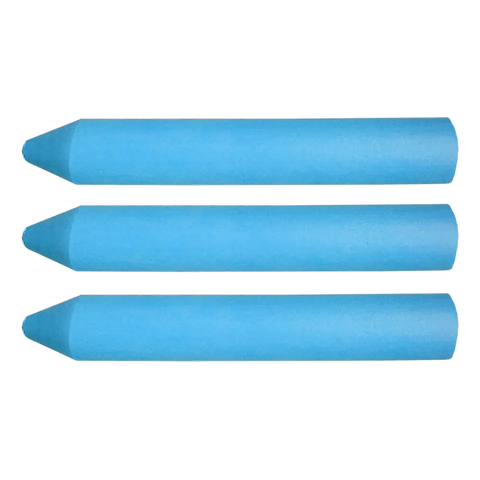 ⁨Technical chalk blue, 13 x 85 mm, 3 pcs.⁩ at Wasserman.eu