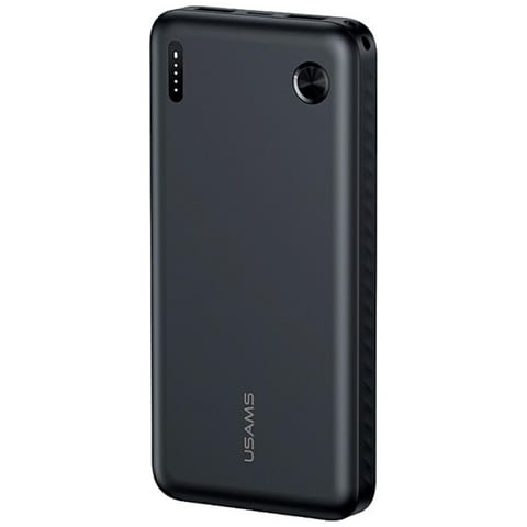⁨Powerbank USAMS PB83 2xUSB-A 1xUSB-C     10000mAh czarny⁩ w sklepie Wasserman.eu