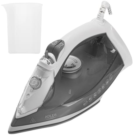 ⁨Żelazko parowe z ceramiczna stopą⁩ w sklepie Wasserman.eu
