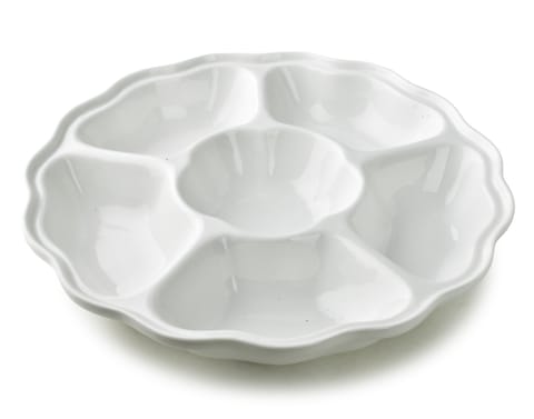 ⁨BASIC Miska 6-dzielona 27x27x4,5cm⁩ w sklepie Wasserman.eu