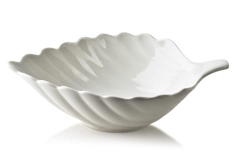 ⁨BASIC Miska Liść 25,5x16x7cm 700ml⁩ w sklepie Wasserman.eu