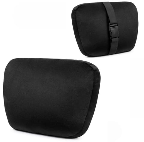 ⁨Poduszka zagłówek BLACK ALCANTARA V⁩ w sklepie Wasserman.eu