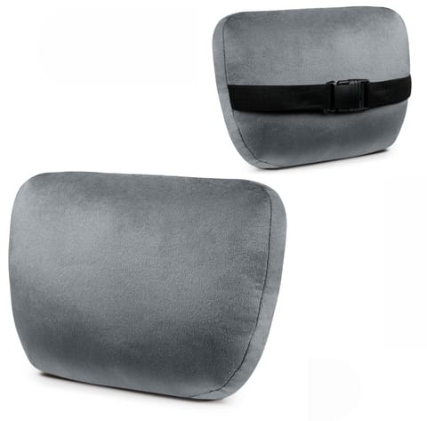 ⁨Poduszka zagłówek GREY ALCANTARA H⁩ w sklepie Wasserman.eu