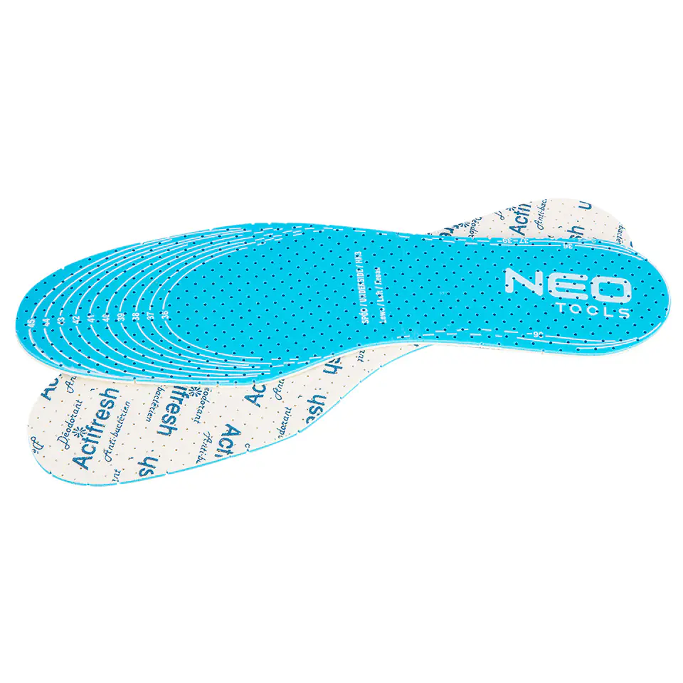 ⁨Actifresh shoe insole - universal size - for cutting.⁩ at Wasserman.eu