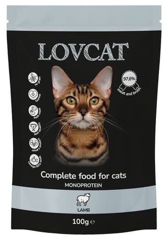 ⁨Lovcat Pure Lamb saszetka 100g⁩ w sklepie Wasserman.eu