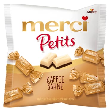 ⁨Storck Merci Petits Kaffee Sahne 125 g⁩ w sklepie Wasserman.eu