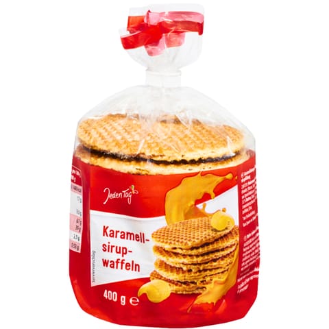 ⁨Jede Tag Ciastka Holenderskie na Kawę Karmelowe 400 g⁩ w sklepie Wasserman.eu