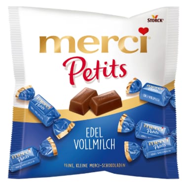 ⁨Storck Merci Petits Edel Vollmilch 125 g⁩ w sklepie Wasserman.eu