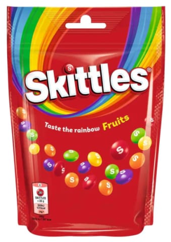 ⁨Skittles Fruits Owocowe 136 g⁩ w sklepie Wasserman.eu