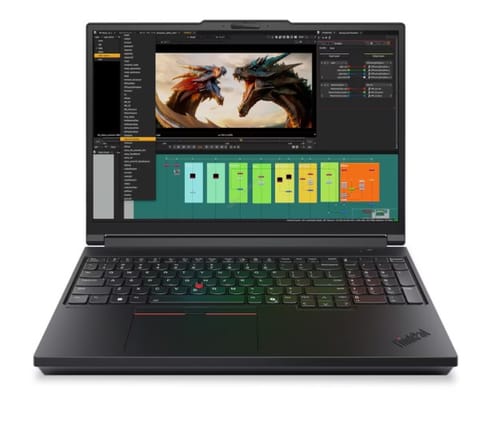 ⁨Notebook LENOVO ThinkPad P16 Gen 3 (16"/32GB/SSD1TB/W11P/Szaro-czarny)⁩ w sklepie Wasserman.eu