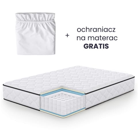 ⁨MATERAC Z POKROWCEM 140x200 H24⁩ w sklepie Wasserman.eu
