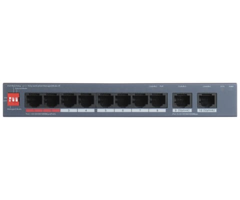⁨SWITCH POE CS4010-8GT-110 8-PORTOWY + 2X UPLINK DAHUA⁩ w sklepie Wasserman.eu