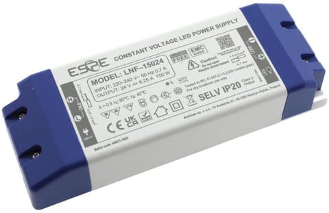 ⁨ZASILACZ IMPULSOWY LED ESPE LNF-15024 24V/150W/6.25A IP20⁩ w sklepie Wasserman.eu