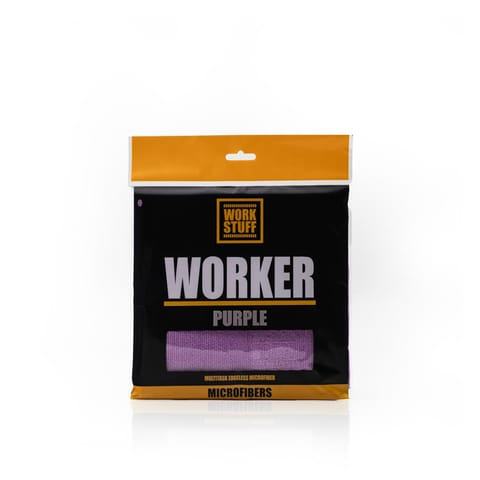 ⁨Work Stuff Worker 1pc. Purple - uniwersalna ściereczka z mikrofibry⁩ w sklepie Wasserman.eu
