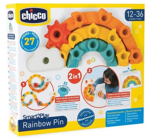 ⁨Pinezki kolorowe tęcza⁩ w sklepie Wasserman.eu