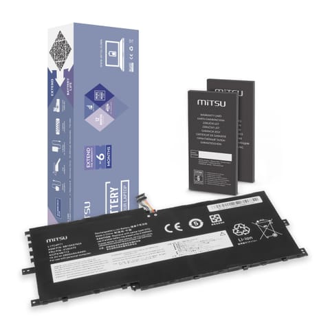 ⁨Bateria Mitsu do Lenovo ThinkPad X1 Yoga Gen 3, Yoga 2018⁩ w sklepie Wasserman.eu