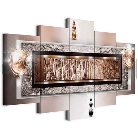 ⁨Obraz - Cynamonowa skała (rozmiar 100x50, wykończenie Akustyczny)⁩ w sklepie Wasserman.eu