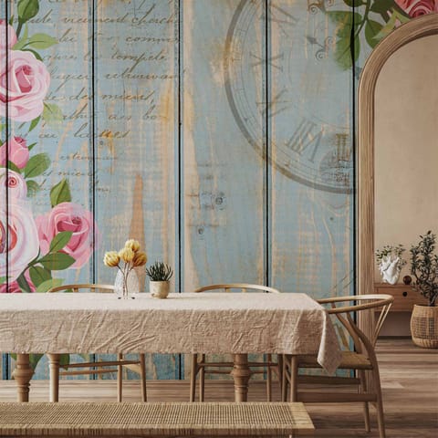 ⁨Fototapeta - Vintage garden (rozmiar 300x210, wykończenie Wodoodporna)⁩ w sklepie Wasserman.eu