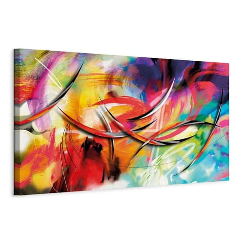 ⁨Picture - Rainbow Dance (size 135x45)⁩ at Wasserman.eu