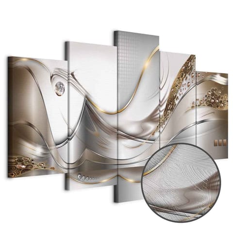 ⁨Obraz - Złoty lot (rozmiar 225x112.5, wykończenie Premium Print)⁩ w sklepie Wasserman.eu