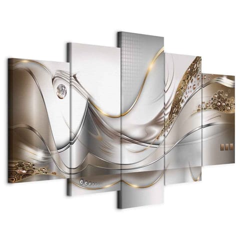 ⁨Picture - Golden Lot (size 100x50)⁩ at Wasserman.eu