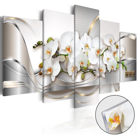 ⁨Painting on acrylic glass - Ocean of innocence [Glass] (size 100x50)⁩ at Wasserman.eu