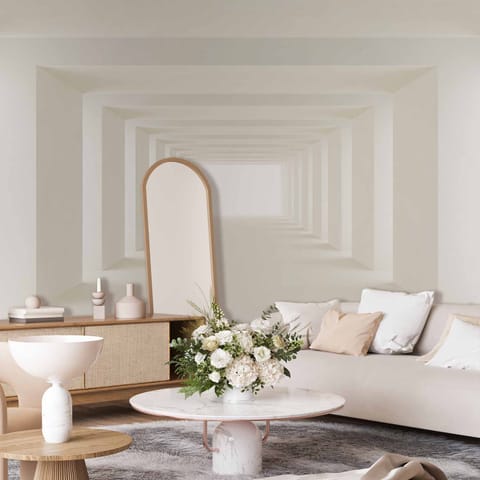 ⁨Self-adhesive wall mural - Towards the light (size 98x70)⁩ at Wasserman.eu